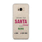 Letters to Santa Personalised Samsung Galaxy S8 Plus Case