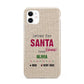Letters to Santa Personalised iPhone 11 3D Tough Case