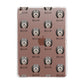 Lhasa Apso Icon with Name Apple iPad Rose Gold Case