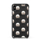 Lhasa Apso Icon with Name Apple iPhone Xs Max Impact Case Black Edge on Black Phone