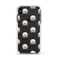 Lhasa Apso Icon with Name Apple iPhone Xs Max Impact Case White Edge on Black Phone