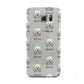 Lhasa Apso Icon with Name Samsung Galaxy S6 Case