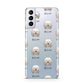 Lhasa Apso Icon with Name Samsung S21 Plus Phone Case
