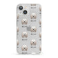 Lhasa Apso Icon with Name iPhone 13 Clear Bumper Case