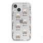 Lhasa Apso Icon with Name iPhone 13 Mini TPU Impact Case with White Edges