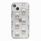 Lhasa Apso Icon with Name iPhone 13 TPU Impact Case with White Edges