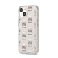 Lhasa Apso Icon with Name iPhone 14 Clear Tough Case Starlight Angled Image