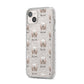 Lhasa Apso Icon with Name iPhone 14 Plus Glitter Tough Case Starlight Angled Image