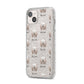 Lhasa Apso Icon with Name iPhone 14 Plus Glitter Tough Case Starlight Angled Image