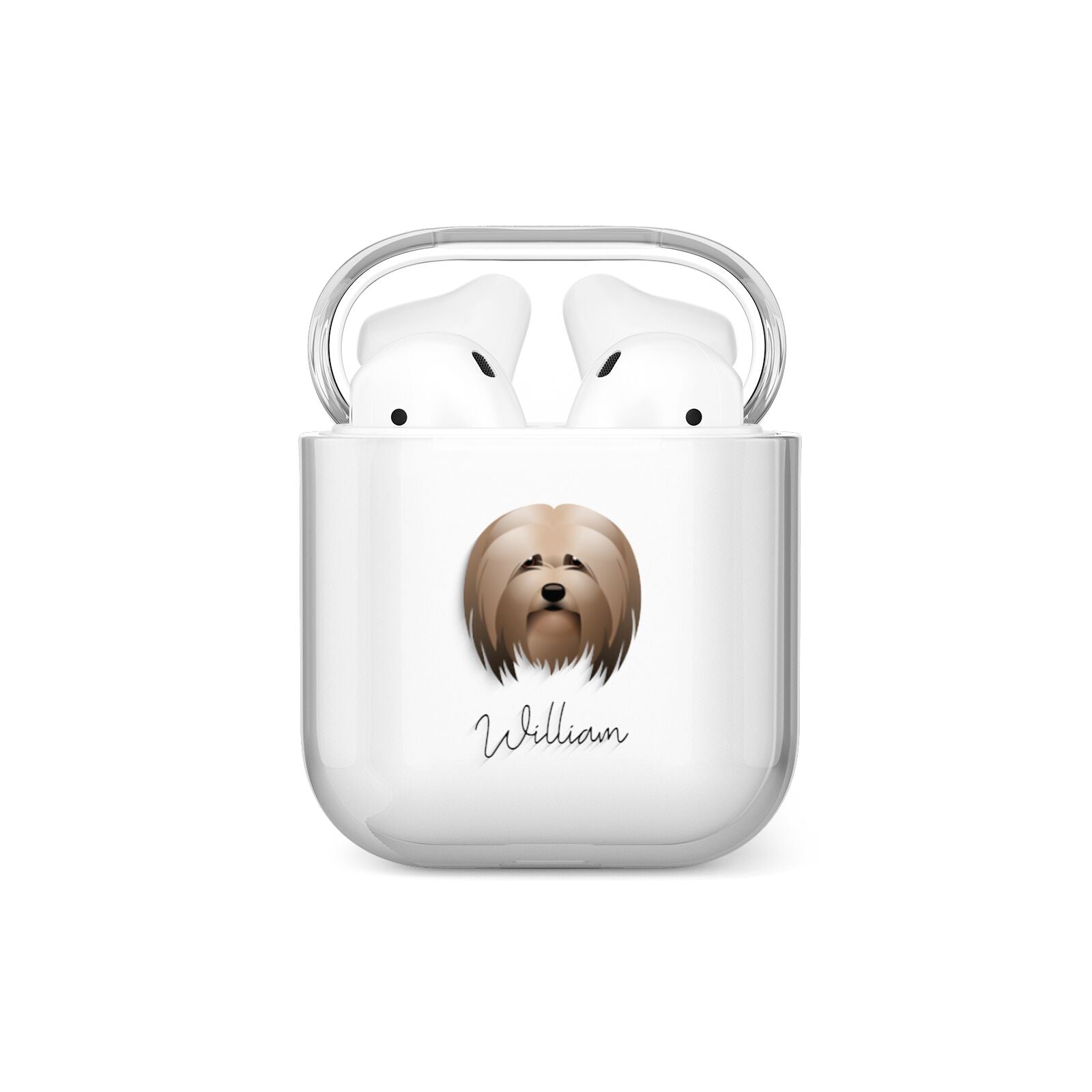 Lhasa Apso Personalised AirPods Case