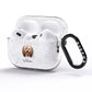 Lhasa Apso Personalised AirPods Pro Glitter Case Side Image