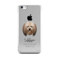 Lhasa Apso Personalised Apple iPhone 5c Case
