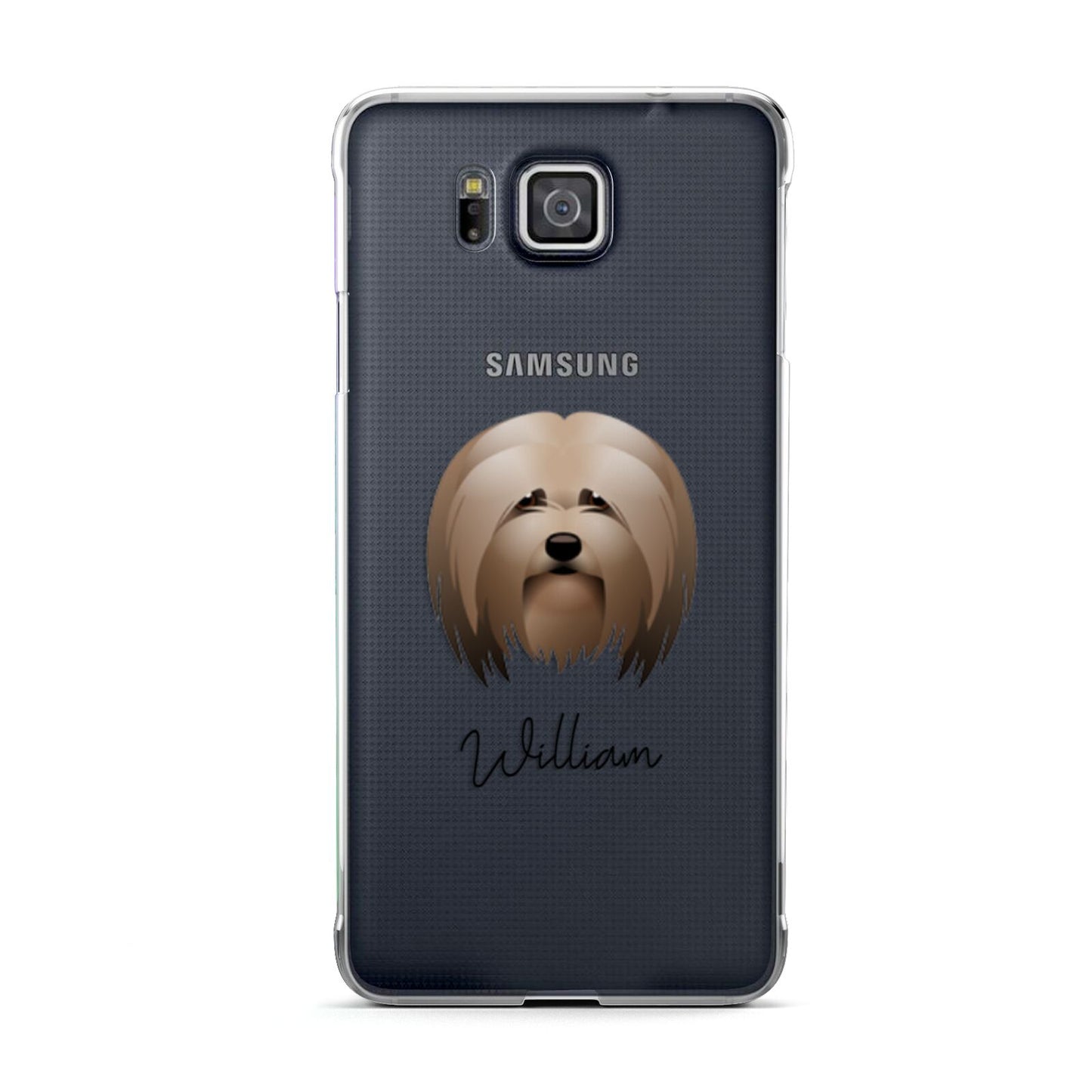 Lhasa Apso Personalised Samsung Galaxy Alpha Case