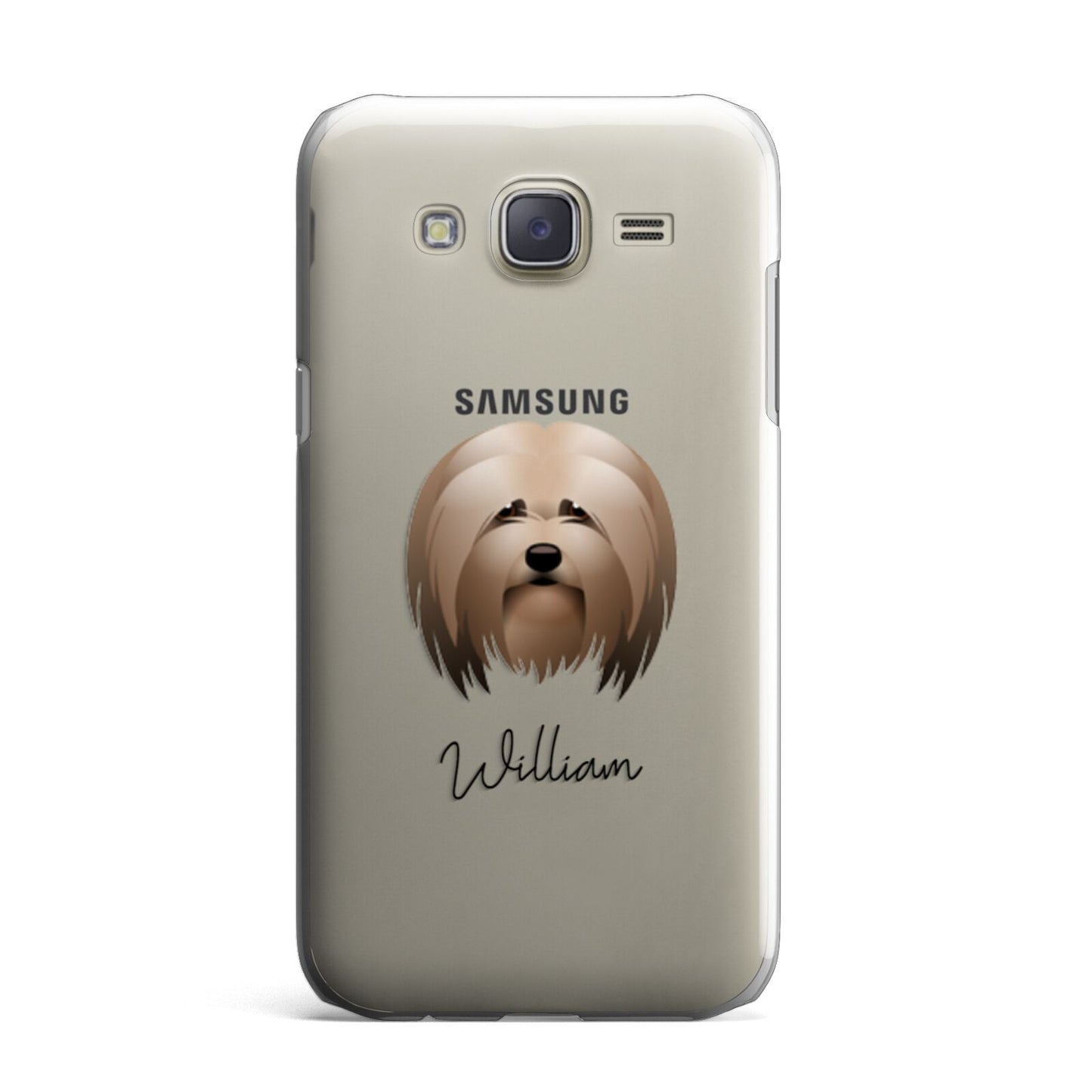 Lhasa Apso Personalised Samsung Galaxy J7 Case