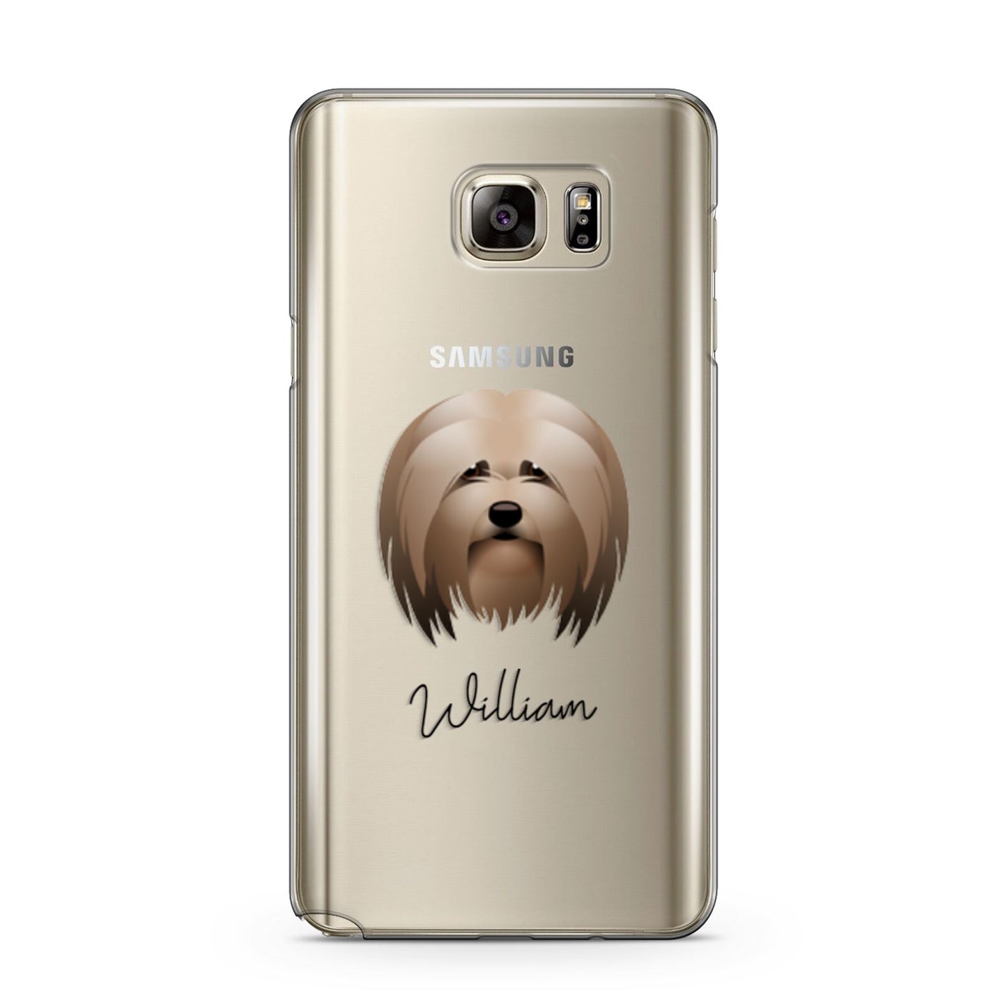 Lhasa Apso Personalised Samsung Galaxy Note 5 Case