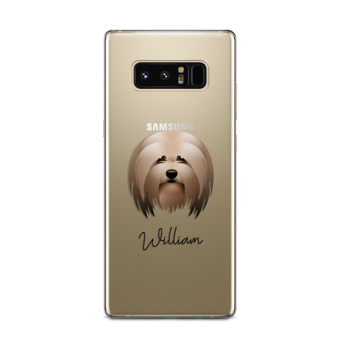 Lhasa Apso Personalised Samsung Galaxy Note 8 Case