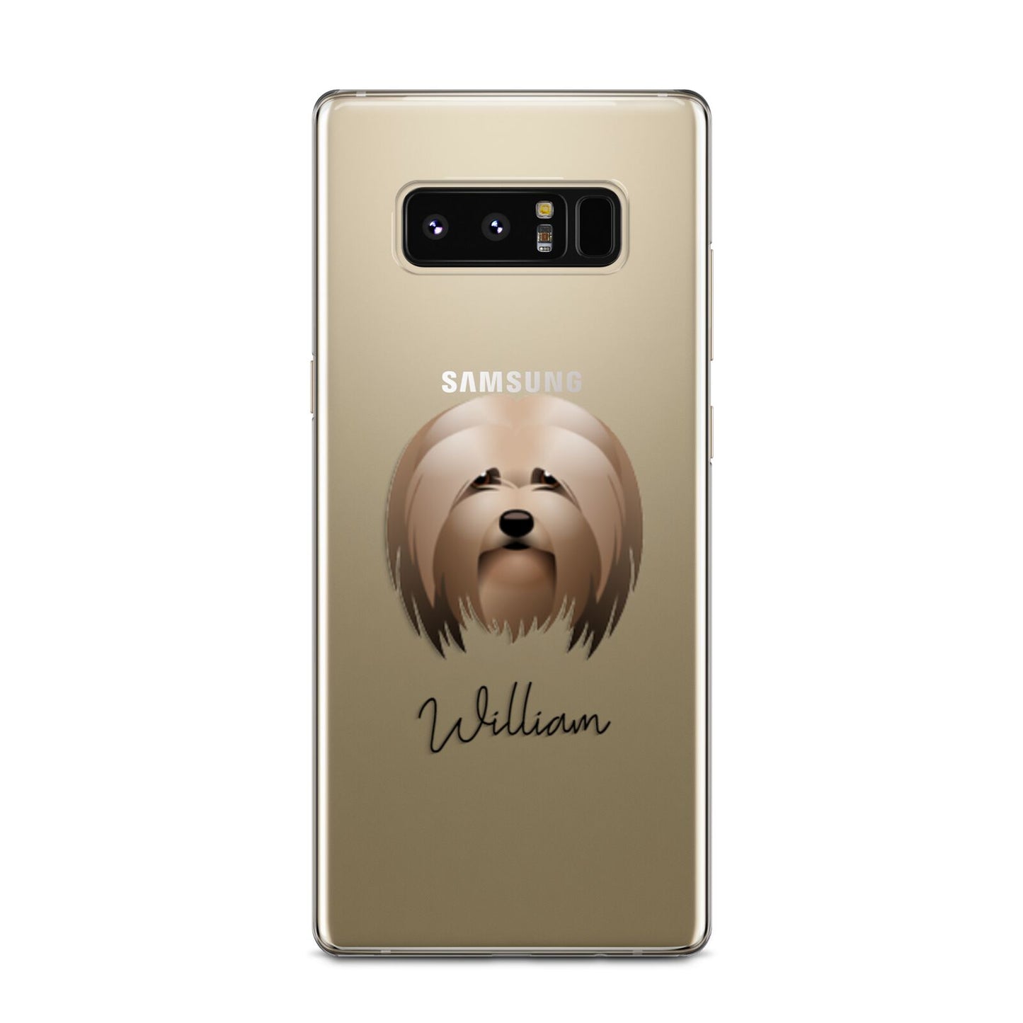 Lhasa Apso Personalised Samsung Galaxy Note 8 Case
