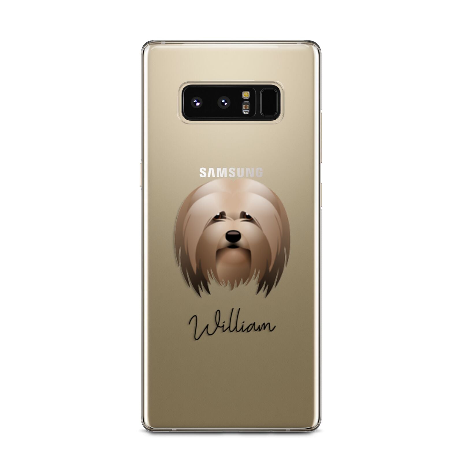 Lhasa Apso Personalised Samsung Galaxy Note 8 Case