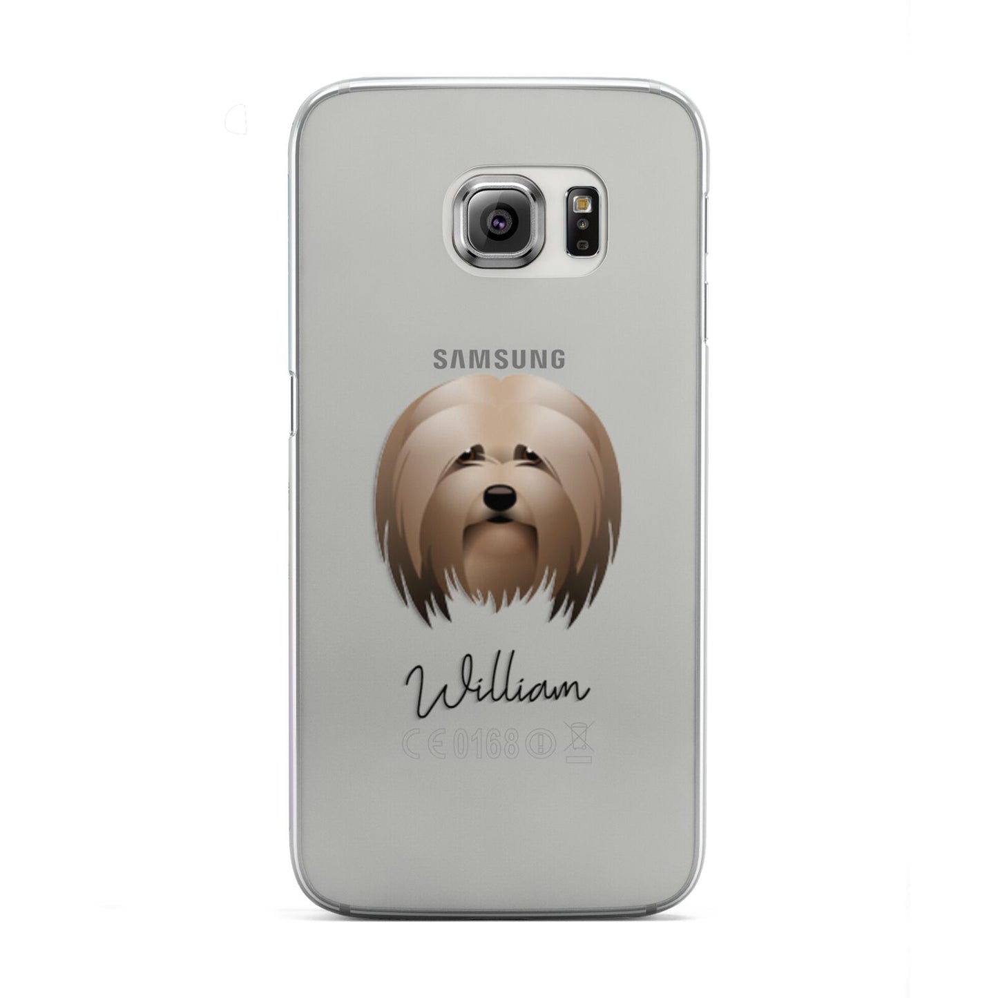 Lhasa Apso Personalised Samsung Galaxy S6 Edge Case