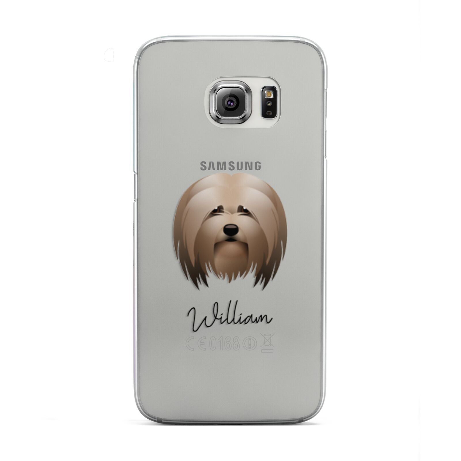 Lhasa Apso Personalised Samsung Galaxy S6 Edge Case