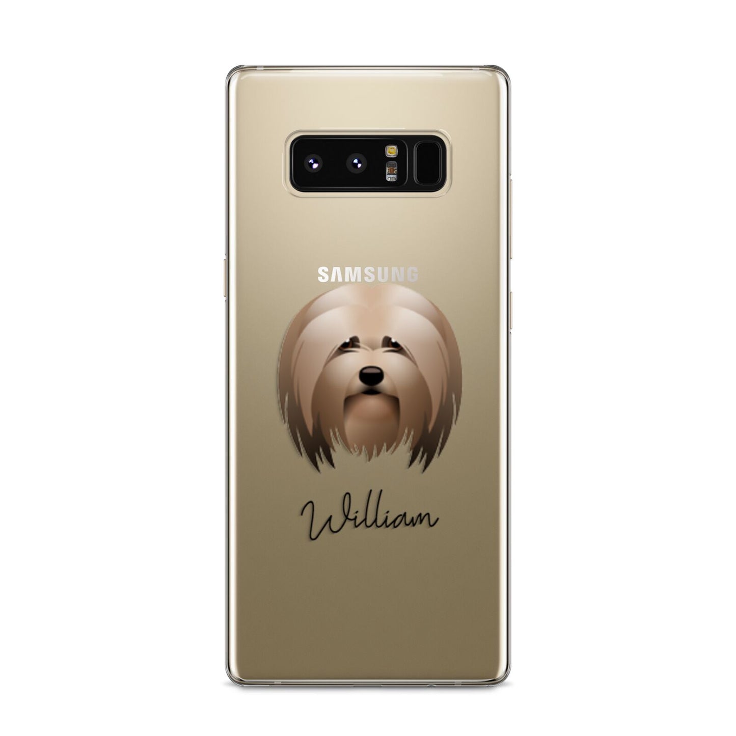 Lhasa Apso Personalised Samsung Galaxy S8 Case