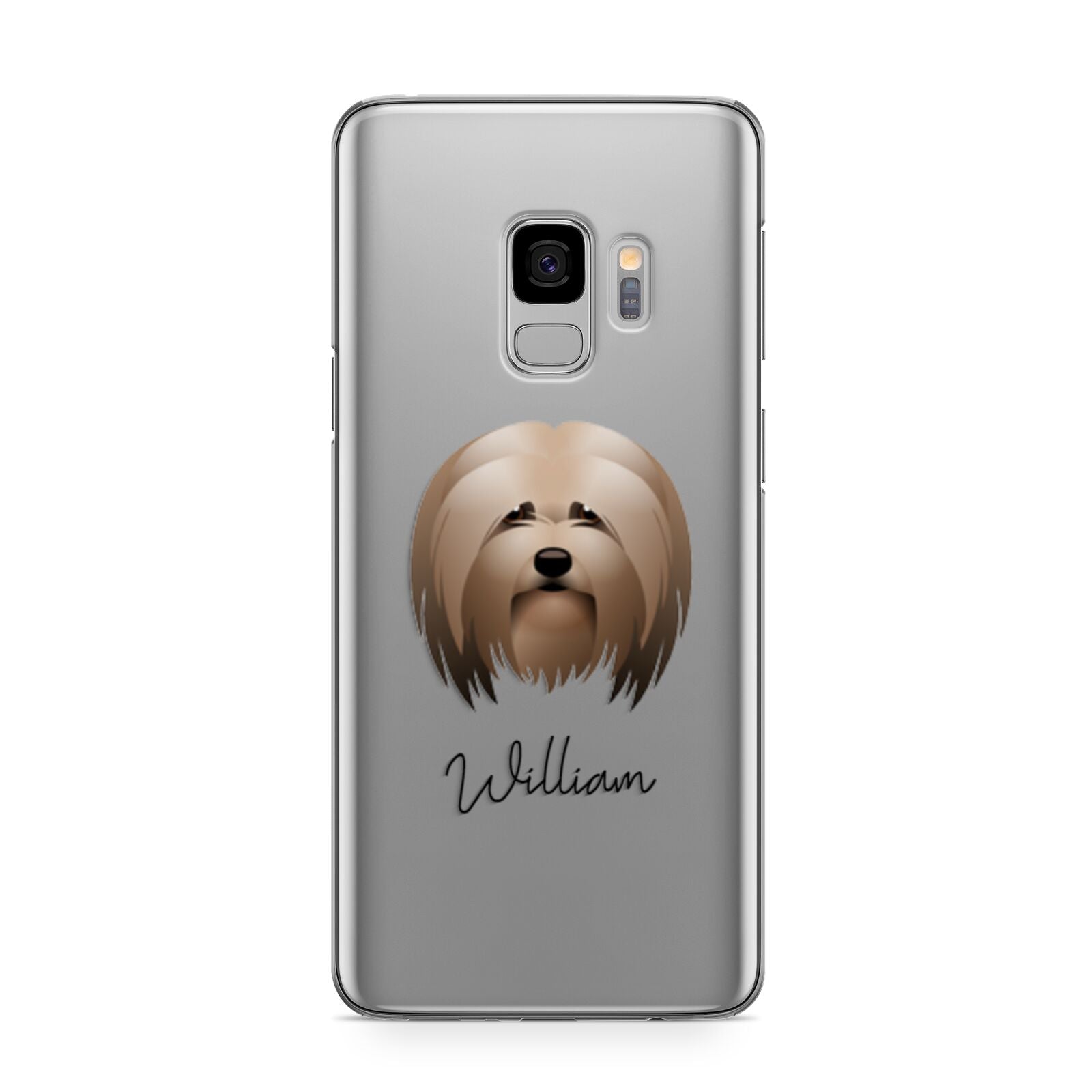 Lhasa Apso Personalised Samsung Galaxy S9 Case