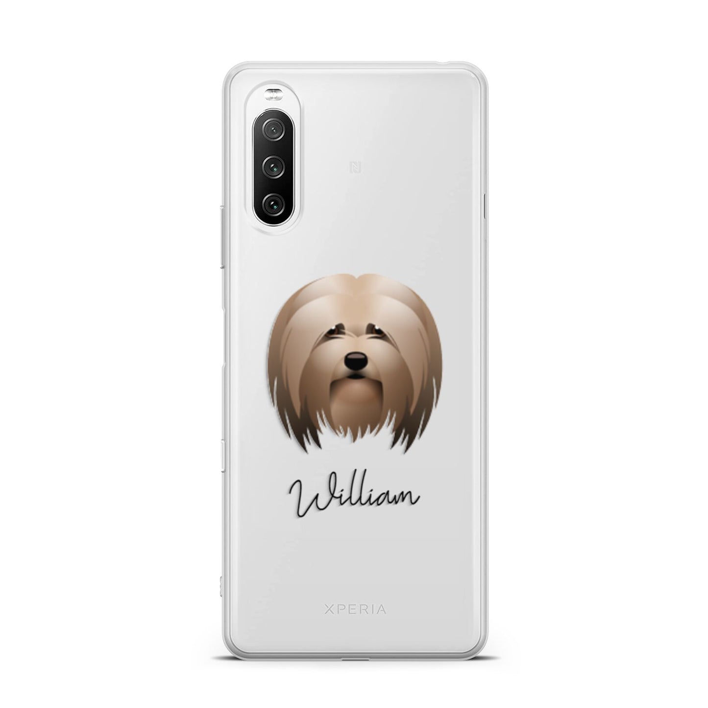 Lhasa Apso Personalised Sony Xperia 10 III Case