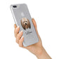 Lhasa Apso Personalised iPhone 7 Plus Bumper Case on Silver iPhone Alternative Image