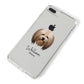 Lhasa Apso Personalised iPhone 8 Plus Bumper Case on Silver iPhone Alternative Image
