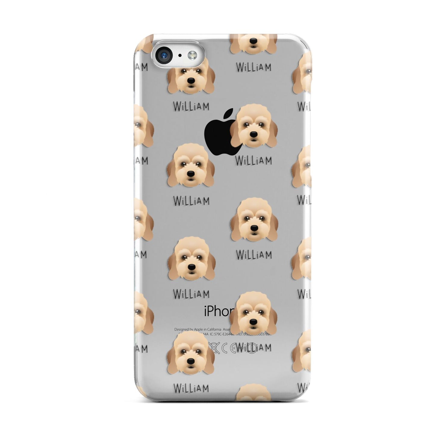 Lhasapoo Icon with Name Apple iPhone 5c Case