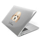 Lhasapoo Personalised Apple MacBook Case Side View