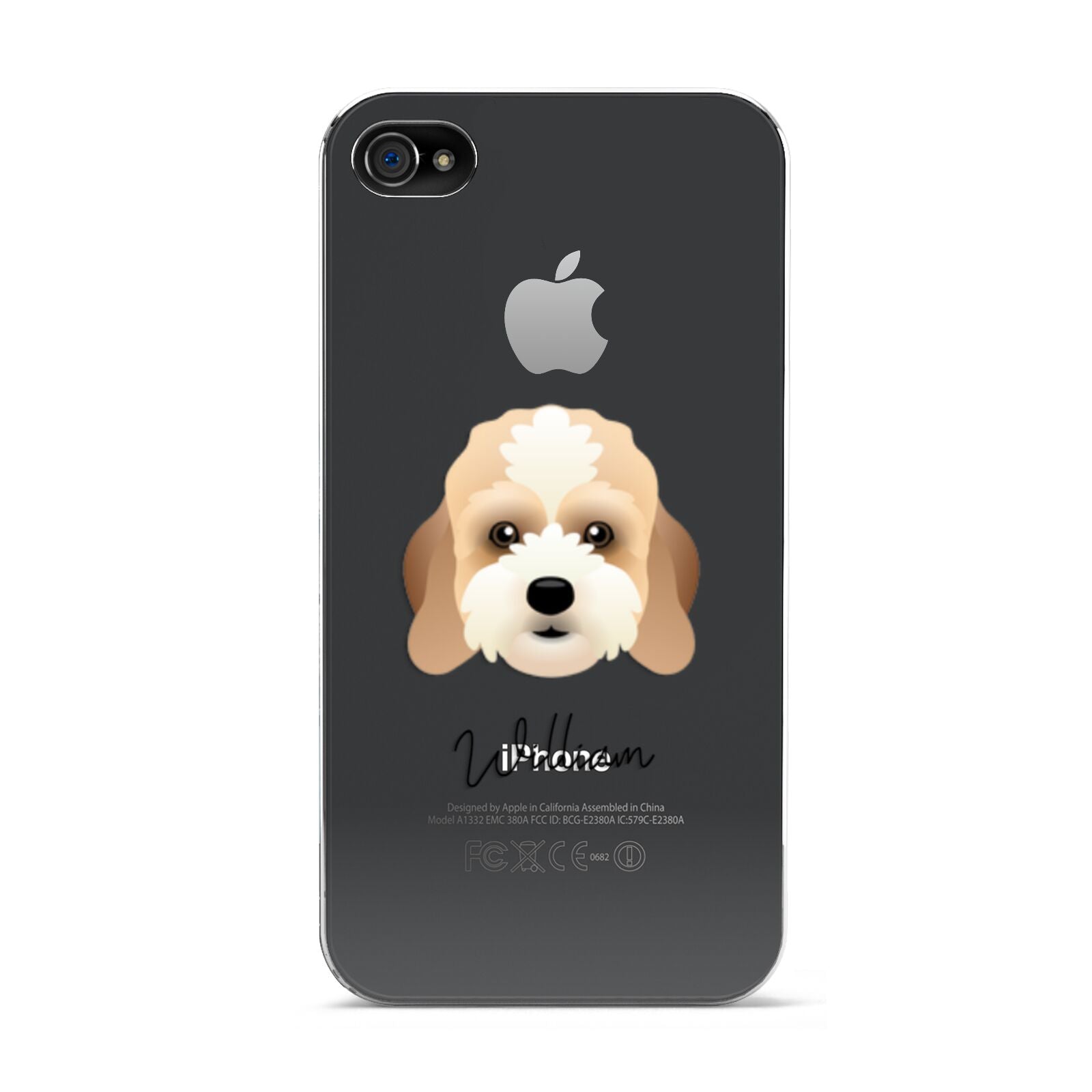 Lhasapoo Personalised Apple iPhone 4s Case