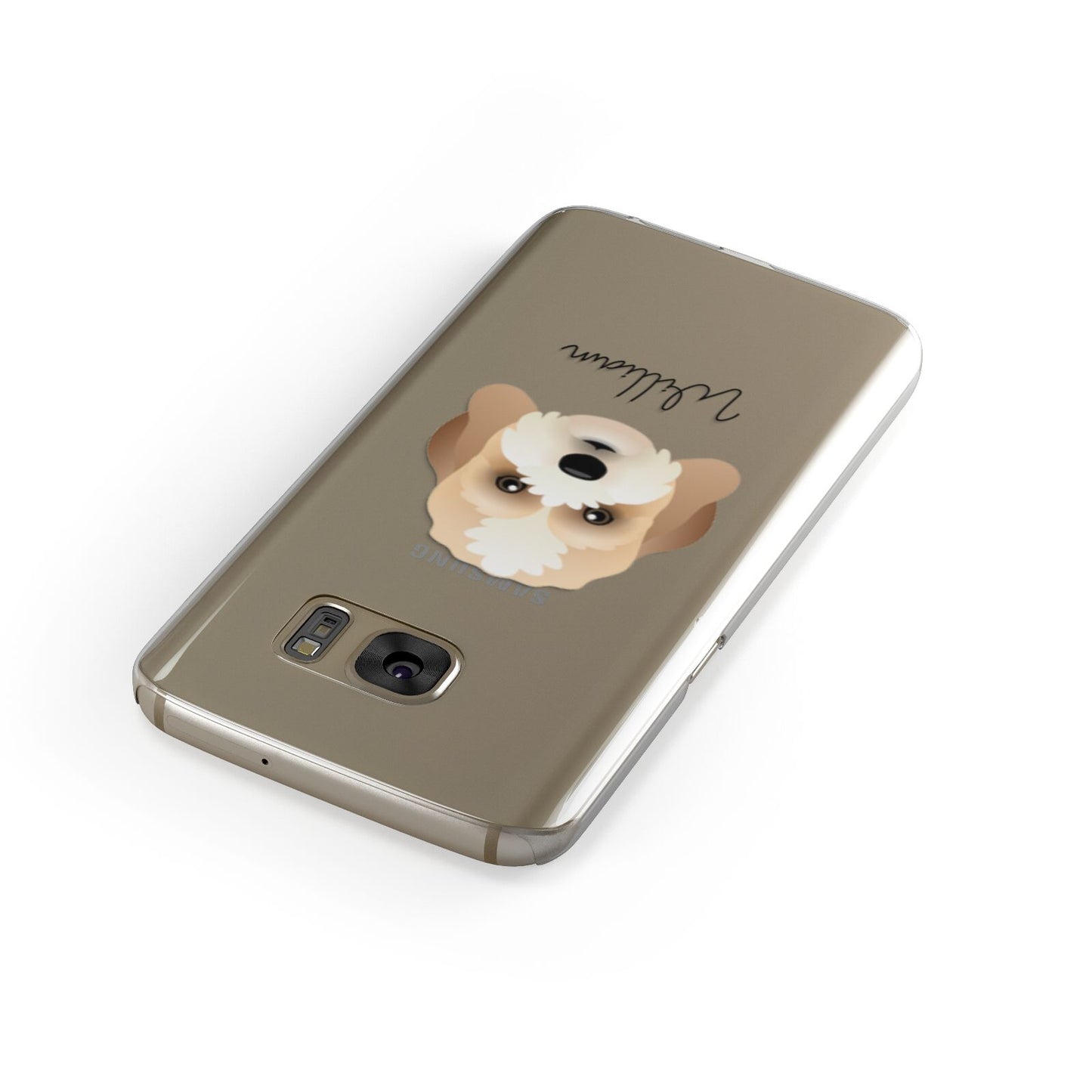 Lhasapoo Personalised Samsung Galaxy Case Front Close Up