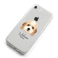 Lhasapoo Personalised iPhone 8 Bumper Case on Silver iPhone Alternative Image