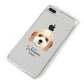 Lhasapoo Personalised iPhone 8 Plus Bumper Case on Silver iPhone Alternative Image