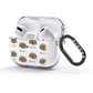 Lhatese Icon with Name AirPods Glitter Case 3rd Gen Side Image