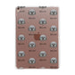 Lhatese Icon with Name Apple iPad Rose Gold Case