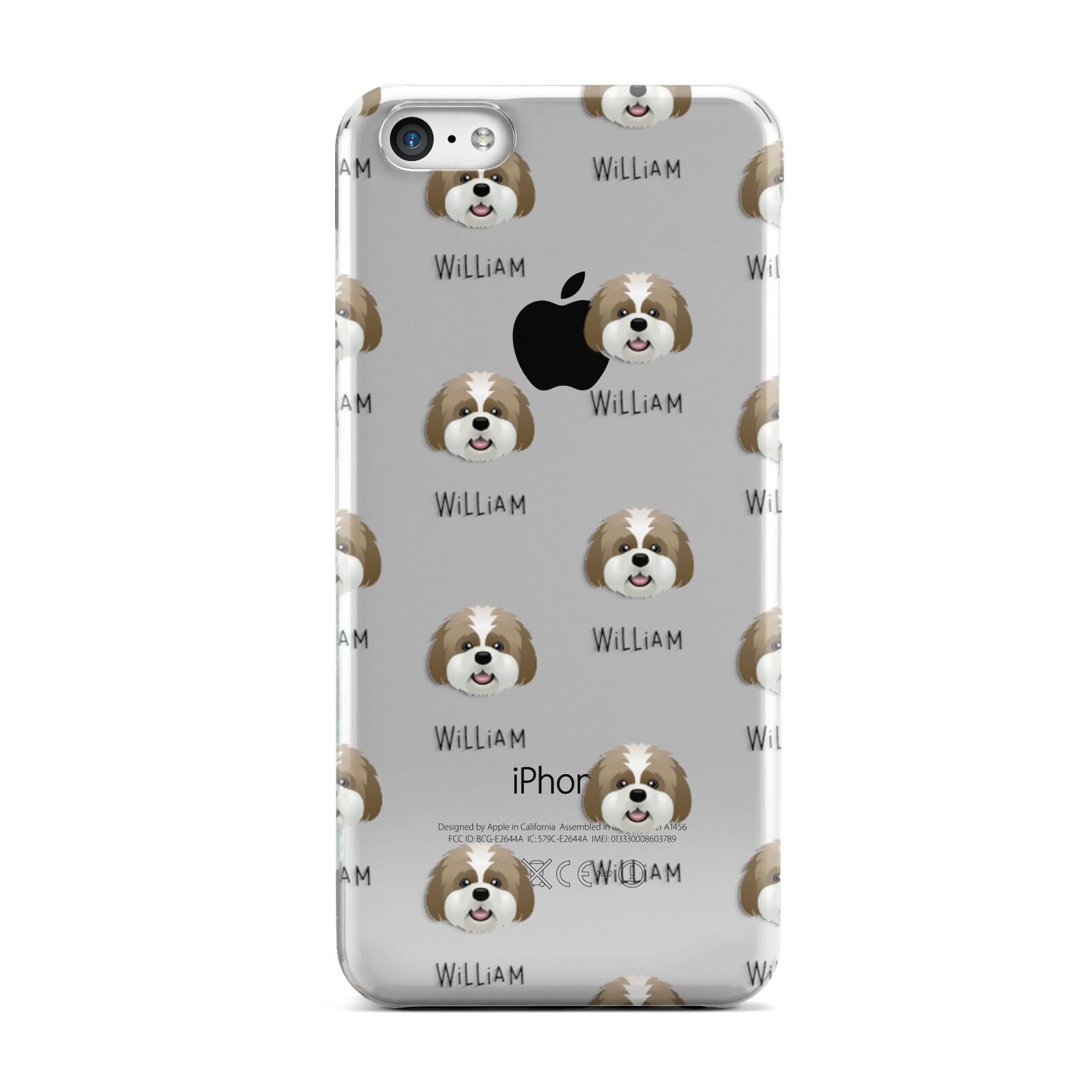 Lhatese Icon with Name Apple iPhone 5c Case