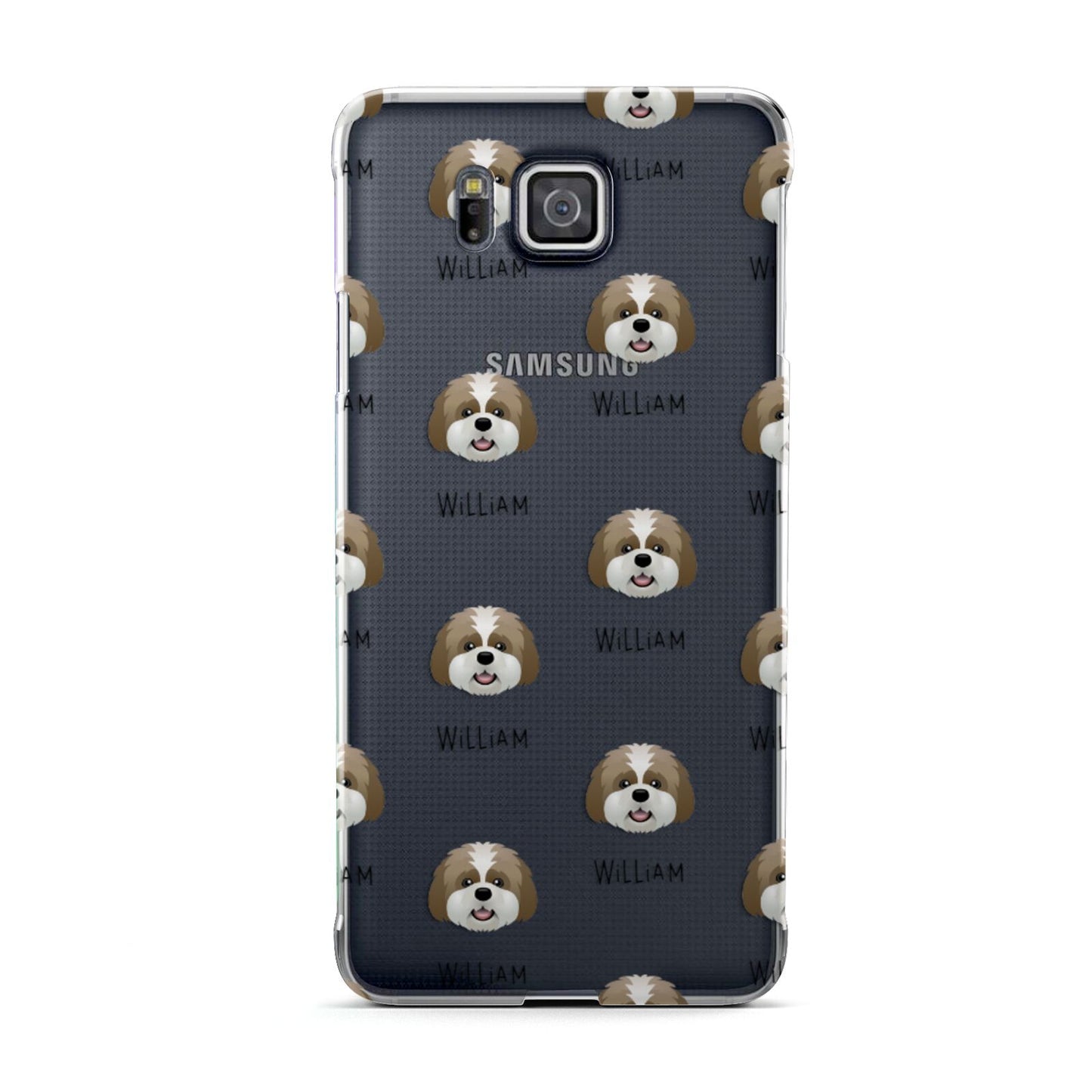 Lhatese Icon with Name Samsung Galaxy Alpha Case