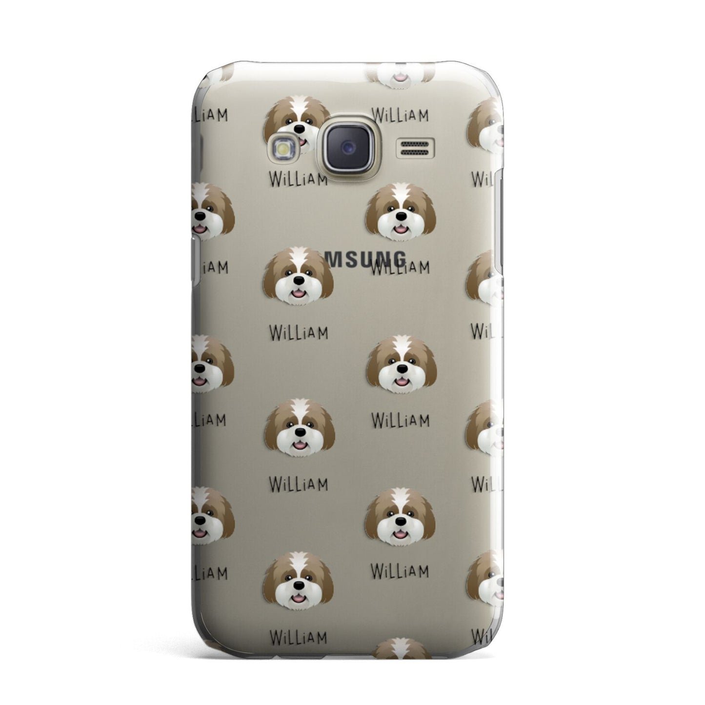 Lhatese Icon with Name Samsung Galaxy J7 Case