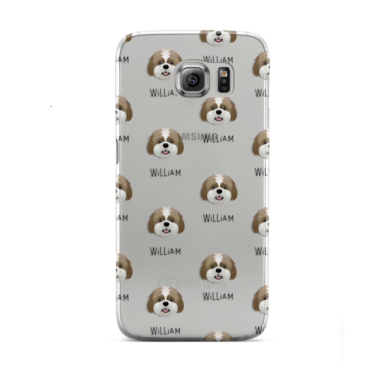 Lhatese Icon with Name Samsung Galaxy S6 Case