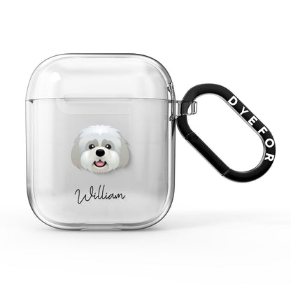 Lhatese Personalised AirPods Clear Case
