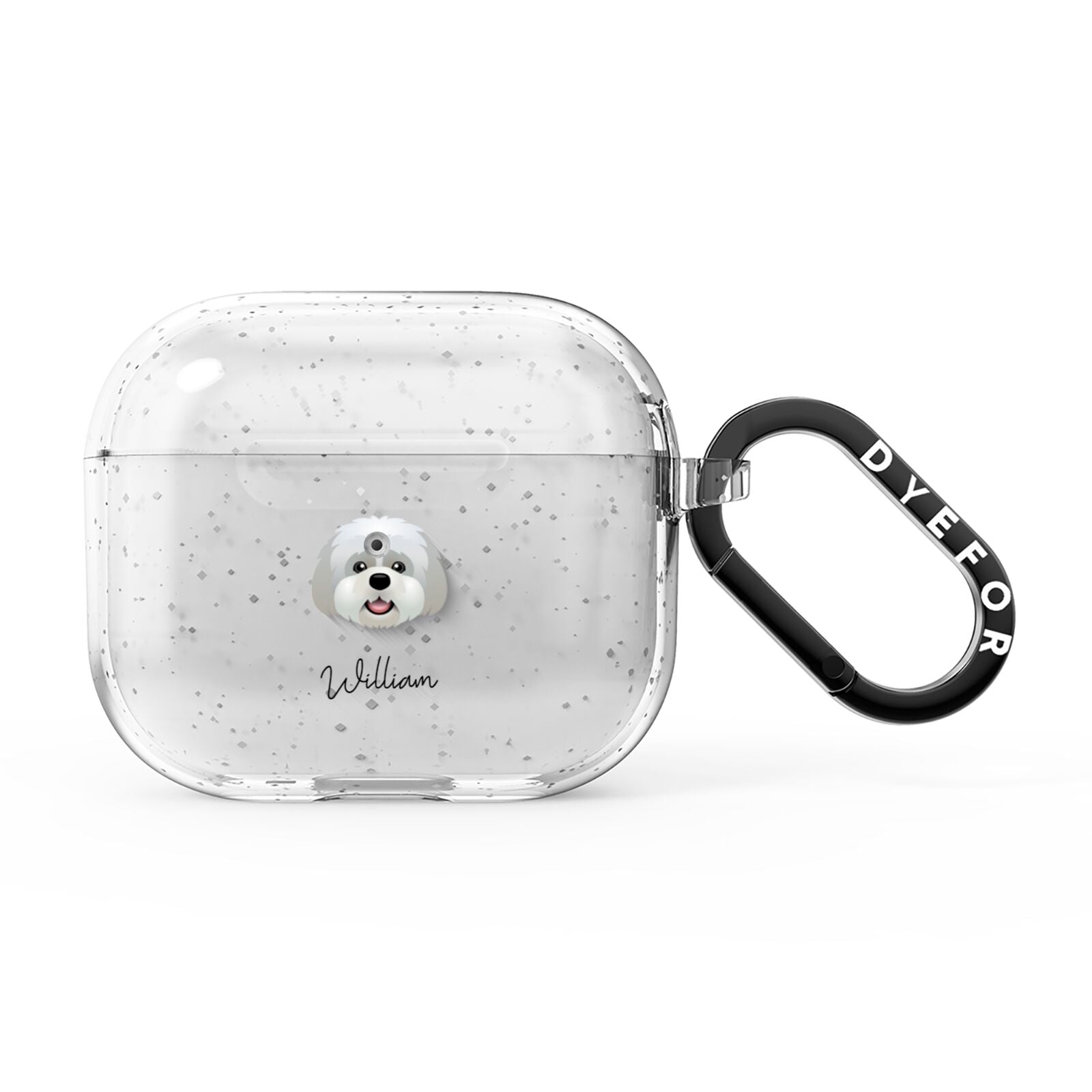 Lhatese Personalised AirPods Glitter Case 3rd Gen