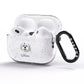 Lhatese Personalised AirPods Pro Glitter Case Side Image