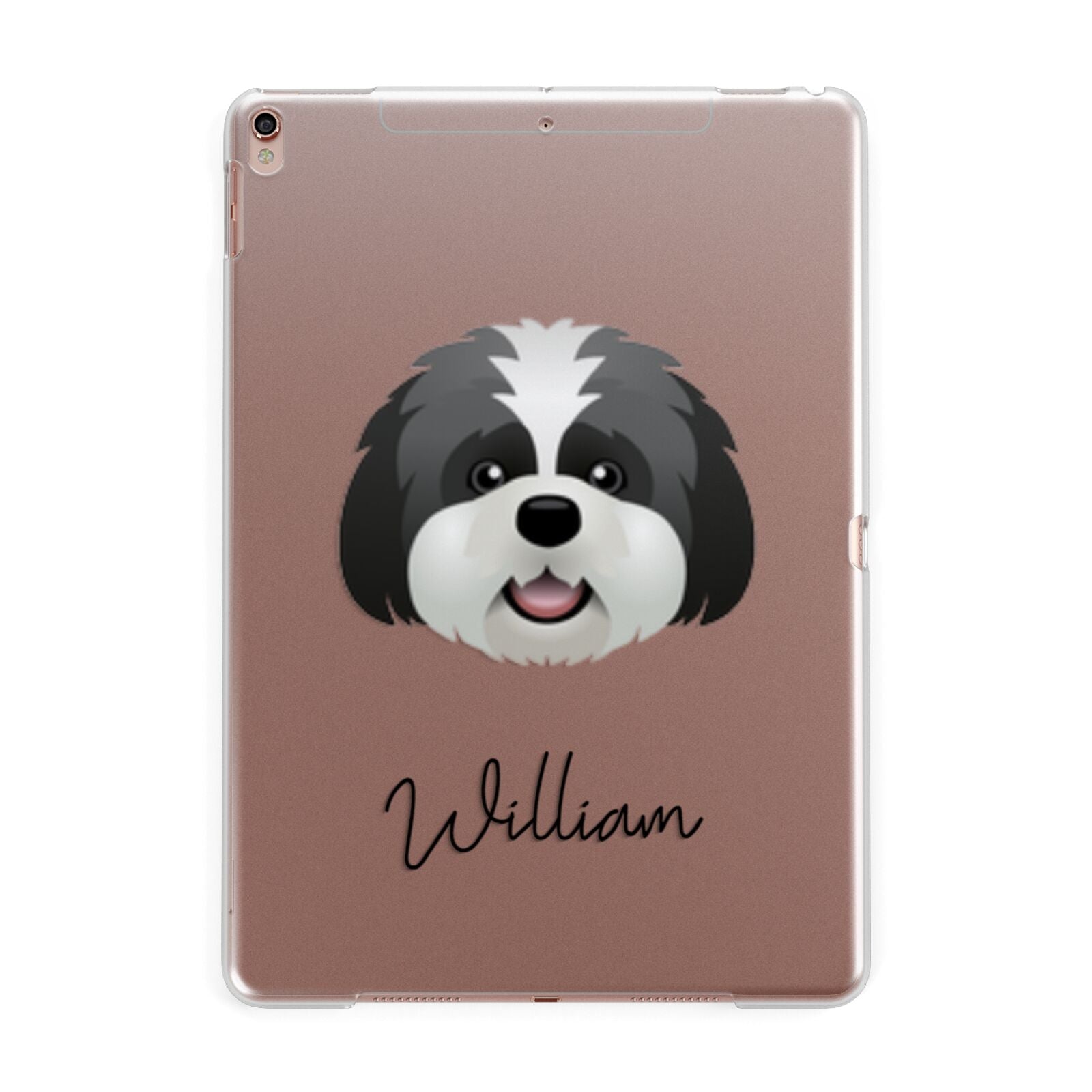 Lhatese Personalised Apple iPad Rose Gold Case