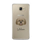 Lhatese Personalised Samsung Galaxy A5 2016 Case on gold phone