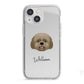 Lhatese Personalised iPhone 13 Mini TPU Impact Case with White Edges