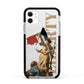 Liberty Apple iPhone 11 in White with Black Impact Case