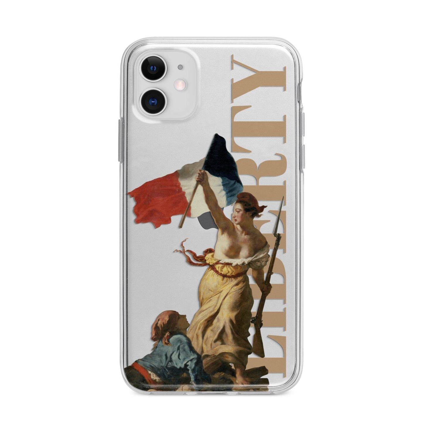 Liberty Apple iPhone 11 in White with Bumper Case