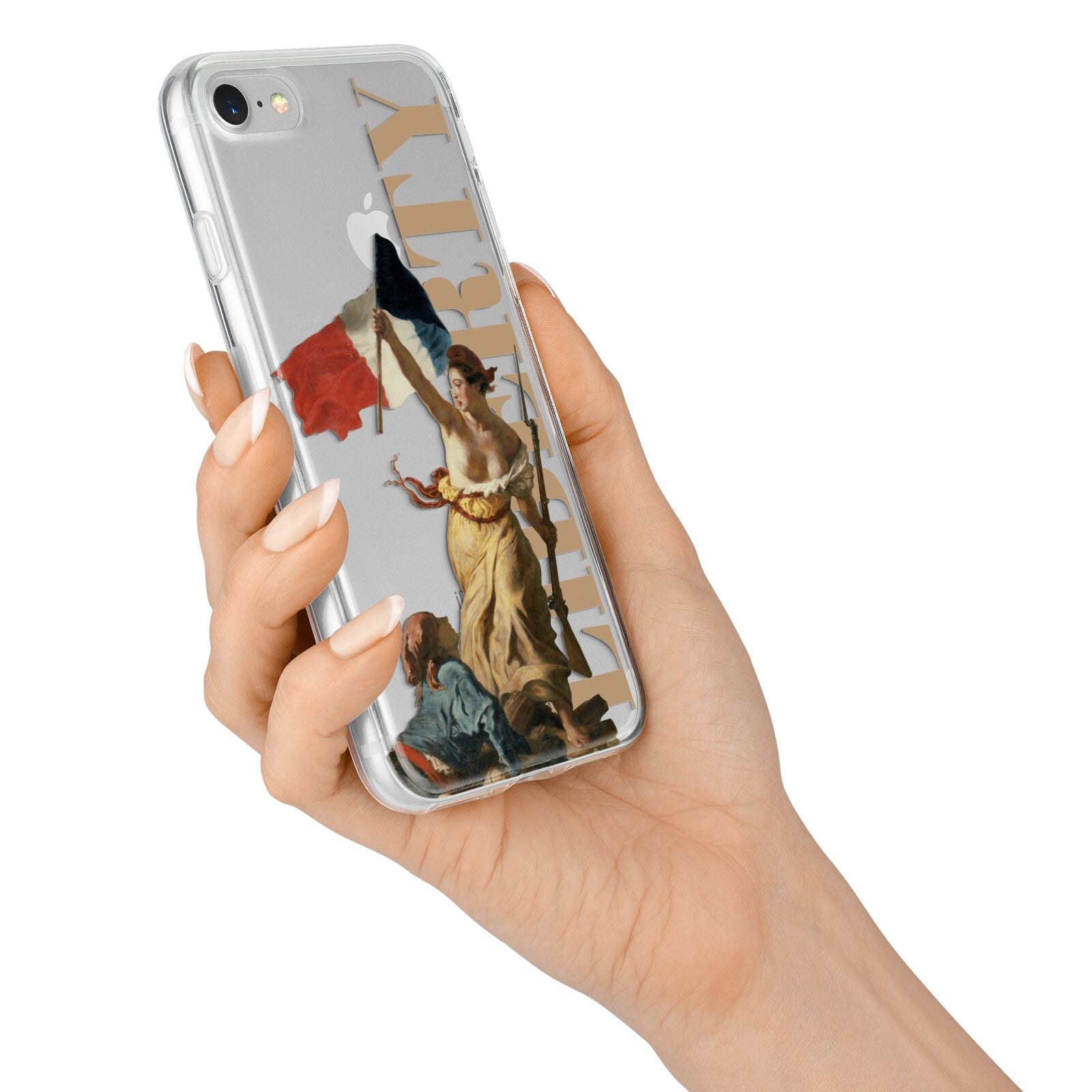 Liberty iPhone 7 Bumper Case on Silver iPhone Alternative Image
